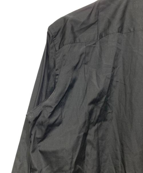 ISSEY MIYAKE MEN（イッセイミヤケメン）ISSEY MIYAKE MEN (イッセイミヤケメン) バンドカラーシャツ ブラック サイズ:4の古着・服飾アイテム