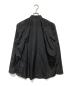 ISSEY MIYAKE MEN (イッセイミヤケメン) バンドカラーシャツ ブラック サイズ:4：13000円