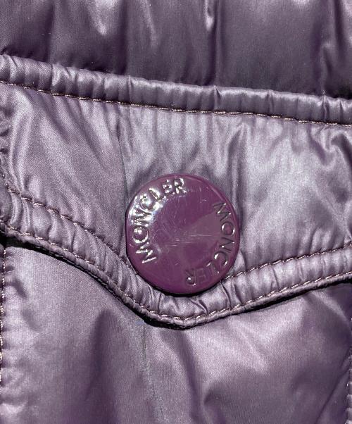MONCLER（モンクレール）MONCLER (モンクレール) ダウンジャケット パープルの古着・服飾アイテム