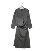 tricot COMME des GARCONSトリココムデギャルソン）の古着「ドッキングオールインワン」｜グレー