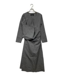 tricot COMME des GARCONS（トリココムデギャルソン）の古着「ドッキングオールインワン」｜グレー