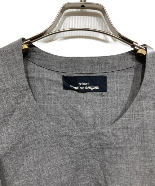 tricot COMME des GARCONS（トリココムデギャルソン）tricot COMME des GARCONS (トリココムデギャルソン) ドッキングオールインワン グレー サイズ:不明の古着・服飾アイテム