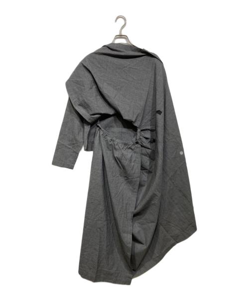 tricot COMME des GARCONS（トリココムデギャルソン）tricot COMME des GARCONS (トリココムデギャルソン) ドッキングオールインワン グレー サイズ:不明の古着・服飾アイテム