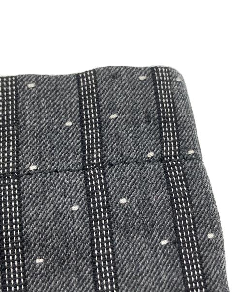 tricot COMME des GARCONS（トリココムデギャルソン）tricot COMME des GARCONS (トリココムデギャルソン) 丸襟ドットワンピース グレー サイズ:Sの古着・服飾アイテム