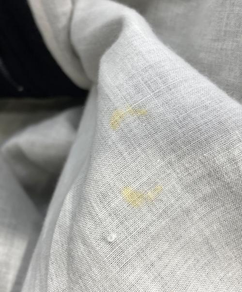 tricot COMME des GARCONS（トリココムデギャルソン）tricot COMME des GARCONS (トリココムデギャルソン) 丸襟ドットワンピース グレー サイズ:Sの古着・服飾アイテム