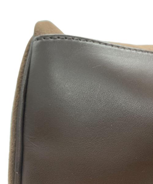 SITA PARANTICA（シータパランティカ）sita parantica (シータパランティカ) Border Boston Bag ブラウンの古着・服飾アイテム