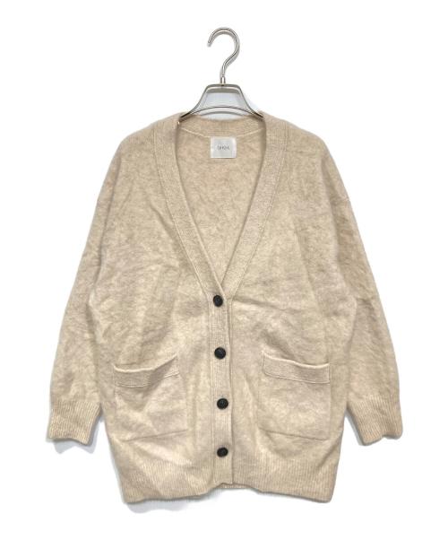 OHGA（オオガ）OHGA (オオガ) ラクーンカーディガン ベージュ サイズ:Fの古着・服飾アイテム