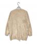 OHGA (オオガ) ラクーンカーディガン ベージュ サイズ:F：12000円