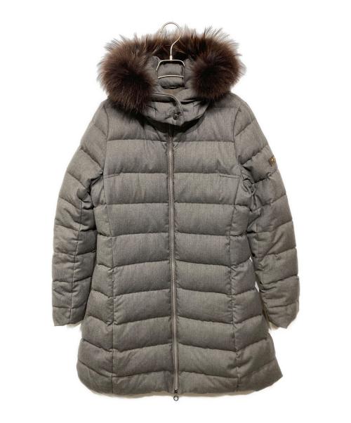 TATRAS（タトラス）TATRAS (タトラス) ラヴィアナ ウールダウンコート グレー サイズ:4の古着・服飾アイテム