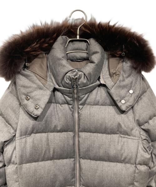 TATRAS（タトラス）TATRAS (タトラス) ラヴィアナ ウールダウンコート グレー サイズ:4の古着・服飾アイテム