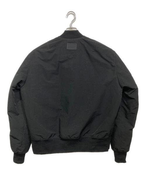 DOLCE & GABBANA（ドルチェ＆ガッバーナ）DOLCE & GABBANA (ドルチェ＆ガッバーナ) ライナー付 MA-1ボンバージャケット ブラック サイズ:46の古着・服飾アイテム
