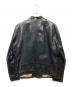 BANANA REPUBLIC (バナナリパブリック) ラムレザーシングルライダースジャケット ブラック サイズ:XL：18000円