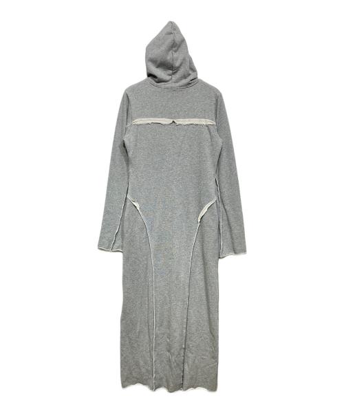 PRANK PROJECT（プランクプロジェクト）PRANK PROJECT (プランクプロジェクト) Zip Hood Sweatshirt One Piece グレー サイズ:Free 未使用品の古着・服飾アイテム