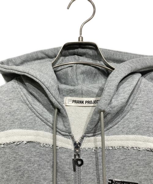 PRANK PROJECT（プランクプロジェクト）PRANK PROJECT (プランクプロジェクト) Zip Hood Sweatshirt One Piece グレー サイズ:Free 未使用品の古着・服飾アイテム
