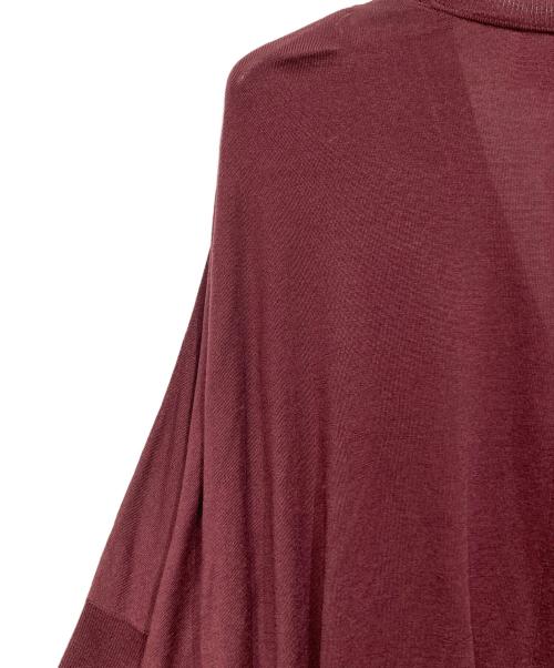 Vivienne Westwood RED LABEL（ヴィヴィアンウエストウッドレッドレーベル）Vivienne Westwood RED LABEL (ヴィヴィアンウエストウッドレッドレーベル) オーブ刺繍ワイドカーディガン レッド サイズ:00の古着・服飾アイテム
