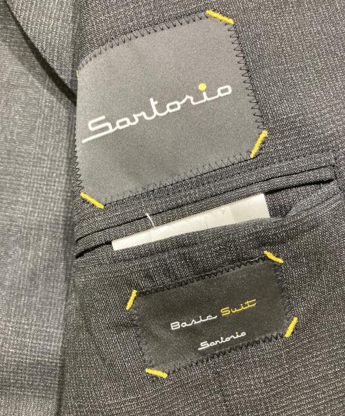 sartorio（サルトリオ）sartorio (サルトリオ) セットアップスーツ ブラック サイズ:52の古着・服飾アイテム