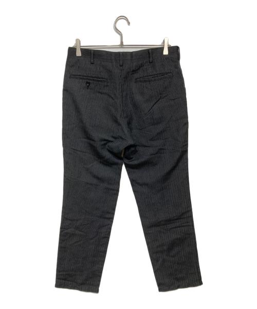 COMME des GARCONS HOMME（コムデギャルソン オム）COMME des GARCONS HOMME (コムデギャルソン オム) ストライプパンツ ブラック サイズ:Sの古着・服飾アイテム