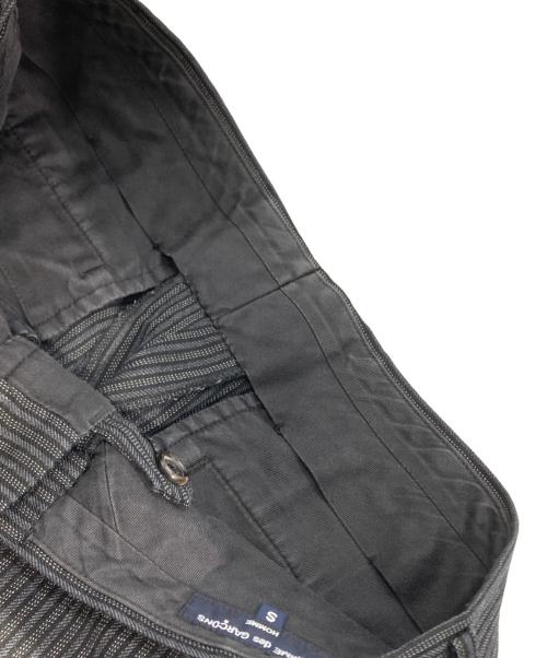COMME des GARCONS HOMME（コムデギャルソン オム）COMME des GARCONS HOMME (コムデギャルソン オム) ストライプパンツ ブラック サイズ:Sの古着・服飾アイテム