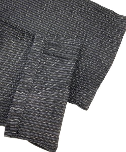 COMME des GARCONS HOMME（コムデギャルソン オム）COMME des GARCONS HOMME (コムデギャルソン オム) ストライプパンツ ブラック サイズ:Sの古着・服飾アイテム