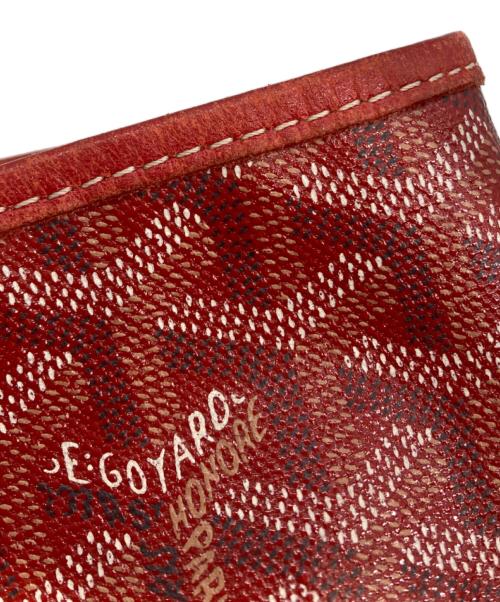 GOYARD（ゴヤール）GOYARD (ゴヤール) サンルイPM トートバッグ レッドの古着・服飾アイテム