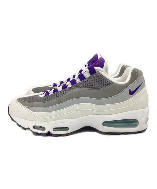 NIKE（ナイキ）NIKE (ナイキ) Air Max 95 grape ホワイト×パープル サイズ:28.5の古着・服飾アイテム