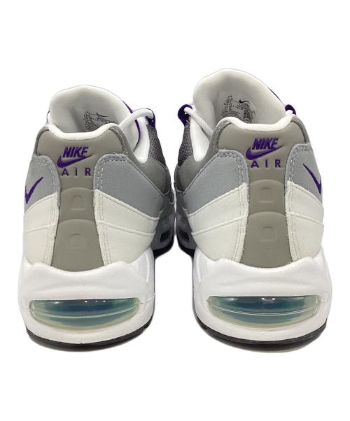 NIKE（ナイキ）NIKE (ナイキ) Air Max 95 grape ホワイト×パープル サイズ:28.5の古着・服飾アイテム