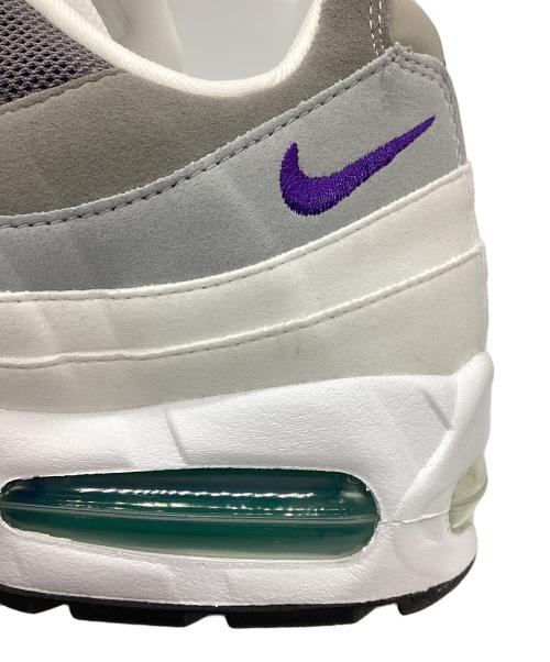 NIKE（ナイキ）NIKE (ナイキ) Air Max 95 grape ホワイト×パープル サイズ:28.5の古着・服飾アイテム