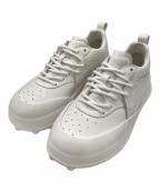 JIL SANDERジルサンダー）の古着「ORB LOW TOP SNEAKER」｜ホワイト