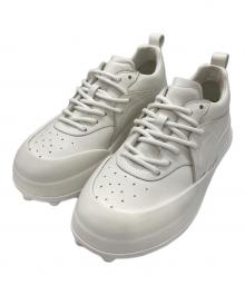 JIL SANDER（ジルサンダー）の古着「ORB LOW TOP SNEAKER」｜ホワイト