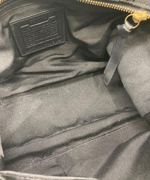 COACH（コーチ）COACH (コーチ) シグネチャートートバッグ ブラックの古着・服飾アイテム