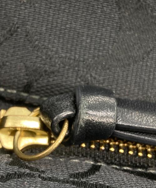 COACH（コーチ）COACH (コーチ) シグネチャートートバッグ ブラックの古着・服飾アイテム