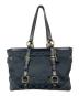 COACH（コーチ）の古着「シグネチャートートバッグ」｜ブラック