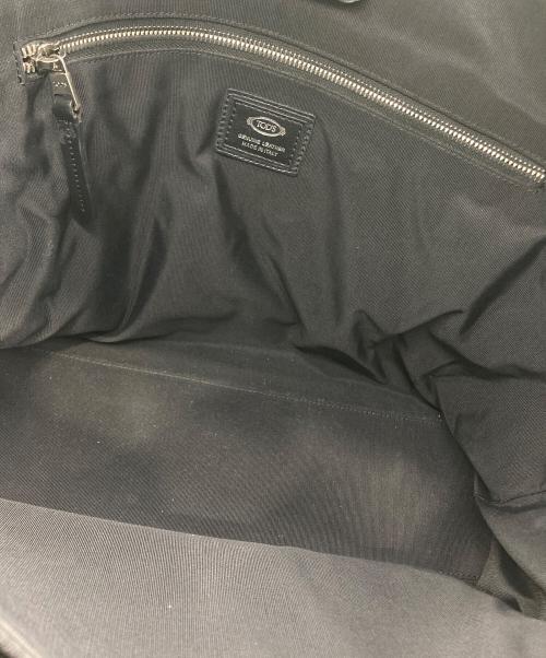 TOD'S（トッズ）TOD'S (トッズ) T-LION トートバッグ ブラックの古着・服飾アイテム