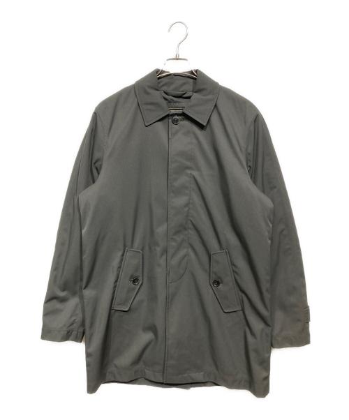 BARACUTA（バラクータ）BARACUTA (バラクータ) ライナー付ステンカラーコート オリーブ サイズ:40の古着・服飾アイテム