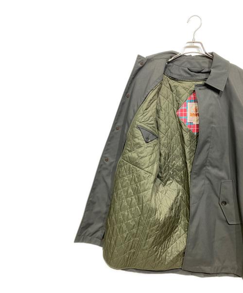 BARACUTA（バラクータ）BARACUTA (バラクータ) ライナー付ステンカラーコート オリーブ サイズ:40の古着・服飾アイテム