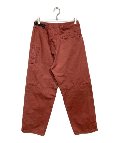 SUPREME（シュプリーム）SUPREME (シュプリーム) cotton cinch pant ボルドー サイズ:Sの古着・服飾アイテム
