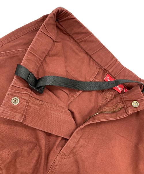 SUPREME（シュプリーム）SUPREME (シュプリーム) cotton cinch pant ボルドー サイズ:Sの古着・服飾アイテム