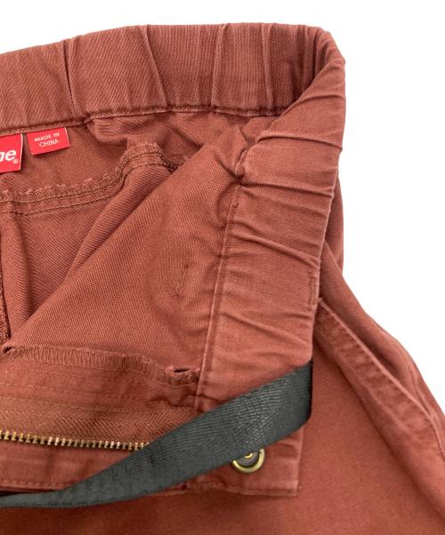 SUPREME（シュプリーム）SUPREME (シュプリーム) cotton cinch pant ボルドー サイズ:Sの古着・服飾アイテム