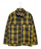 FILSONフィルソン）の古着「マッキーノクルーザーウールジャケット」｜ブラック×イエロー