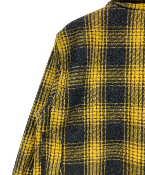 FILSON（フィルソン）FILSON (フィルソン) マッキーノクルーザーウールジャケット ブラック×イエロー サイズ:Mの古着・服飾アイテム