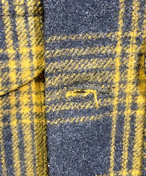 FILSON（フィルソン）FILSON (フィルソン) マッキーノクルーザーウールジャケット ブラック×イエロー サイズ:Mの古着・服飾アイテム