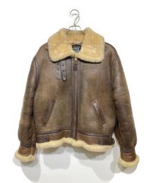 SCHOTT BROS.（ショットブロス）の古着「TYPE B-3 ムートンジャケット」｜ブラウン