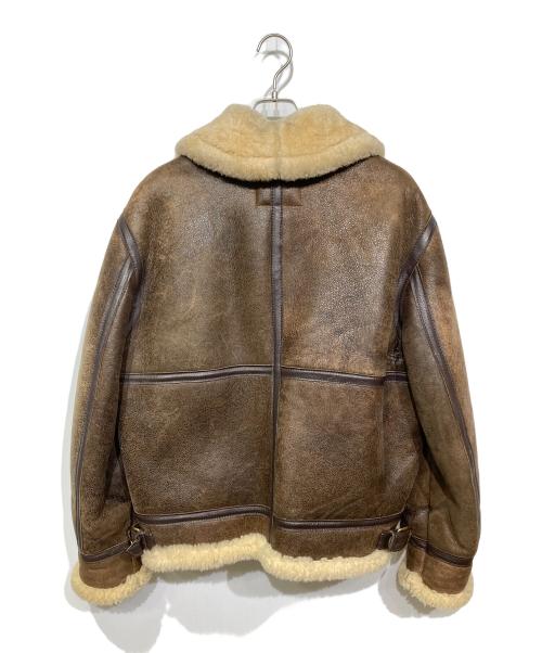 SCHOTT BROS.（ショットブロス）SCHOTT BROS. (ショットブロス) TYPE B-3 ムートンジャケット ブラウン サイズ:42の古着・服飾アイテム