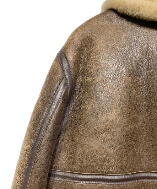 SCHOTT BROS.（ショットブロス）SCHOTT BROS. (ショットブロス) TYPE B-3 ムートンジャケット ブラウン サイズ:42の古着・服飾アイテム