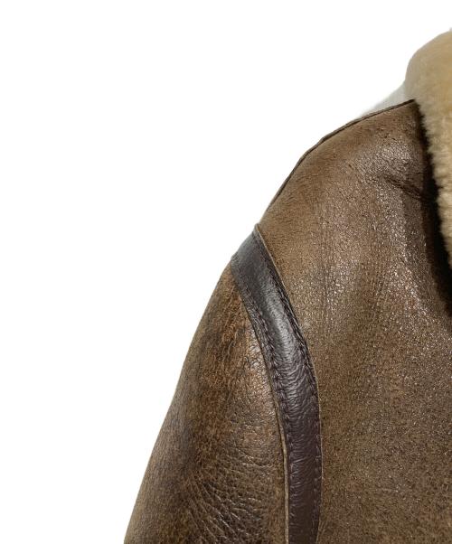 SCHOTT BROS.（ショットブロス）SCHOTT BROS. (ショットブロス) TYPE B-3 ムートンジャケット ブラウン サイズ:42の古着・服飾アイテム