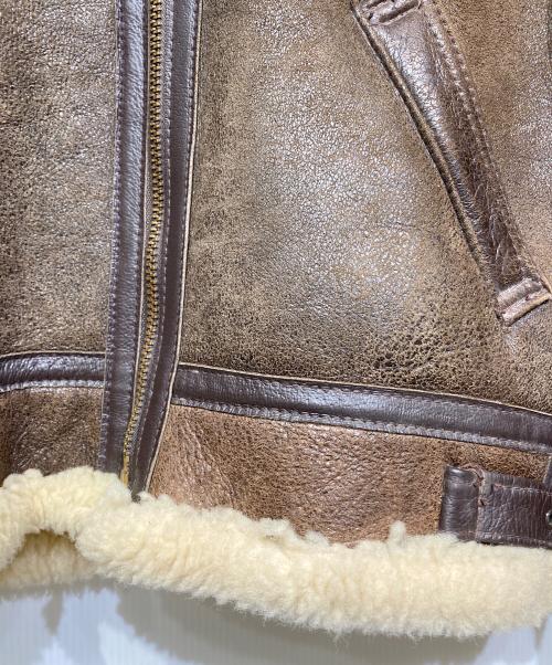 SCHOTT BROS.（ショットブロス）SCHOTT BROS. (ショットブロス) TYPE B-3 ムートンジャケット ブラウン サイズ:42の古着・服飾アイテム