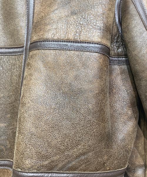 SCHOTT BROS.（ショットブロス）SCHOTT BROS. (ショットブロス) TYPE B-3 ムートンジャケット ブラウン サイズ:42の古着・服飾アイテム