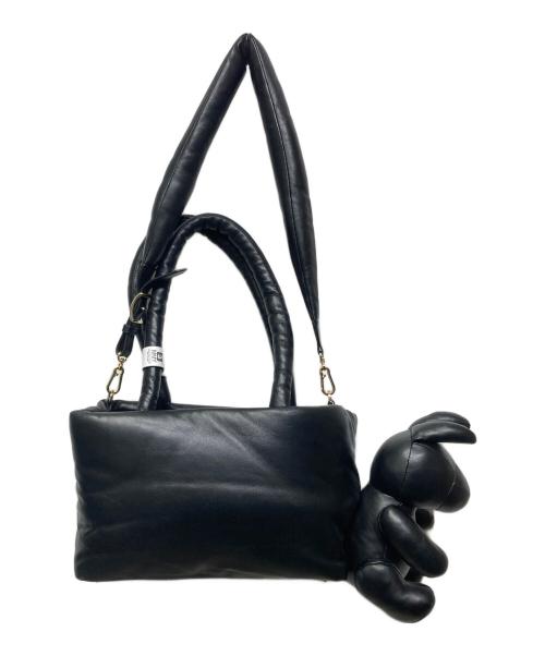 Maison MIHARA YASUHIRO（メゾン ミハラ ヤスヒロ）Maison MIHARA YASUHIRO (メゾン ミハラ ヤスヒロ) DOLLS / animal tote bag ブラックの古着・服飾アイテム