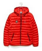 DIESEL SPORTディーゼルスポーツ）の古着「AMWT-KOOPU-HT26 ダウンジャケット」｜レッド