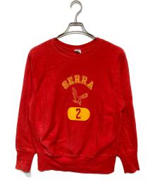 Champion REVERSE WEAVE（チャンピオン リバース ウィーブ）の古着「カレッジロゴスウェット」｜レッド